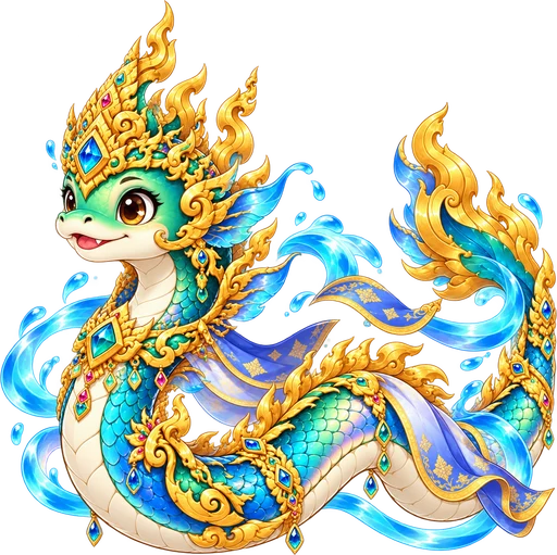 พญานาคสายรุ้งราชันย์